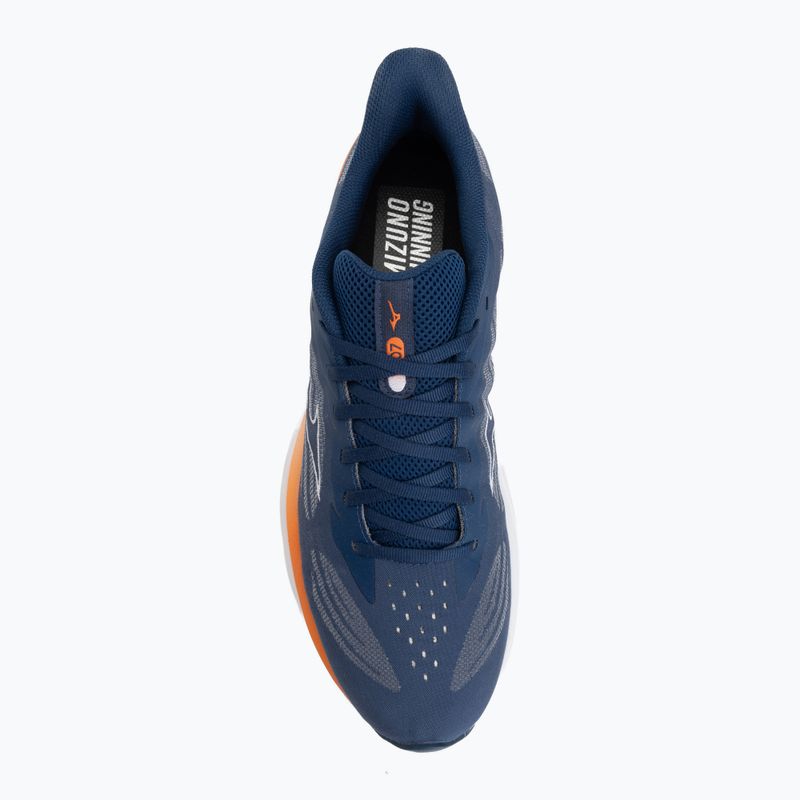 Pánské běžecké boty Mizuno Wave Skyrise 7 estate blue/white/coral rose 5