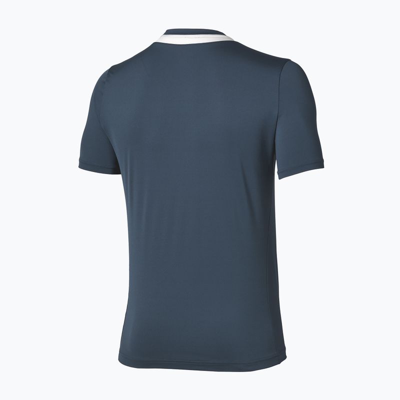 Pánské tenisové tričko Mizuno Tennis Core Short Sleeve Tee insigna blue/cloudscape 2