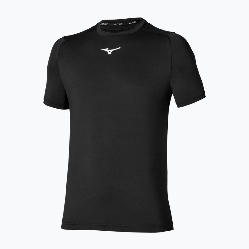 Pánské tenisové tričko Mizuno Tennis Core Short Sleeve Tee black/black
