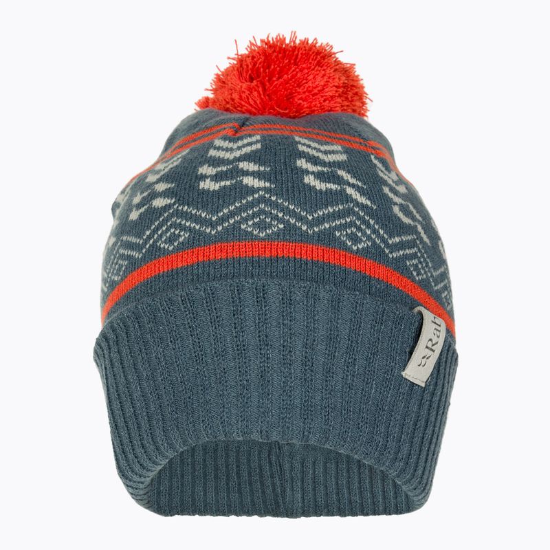 Zimní čepice Rab Khroma Bobble orion blue/red grapefruit 2