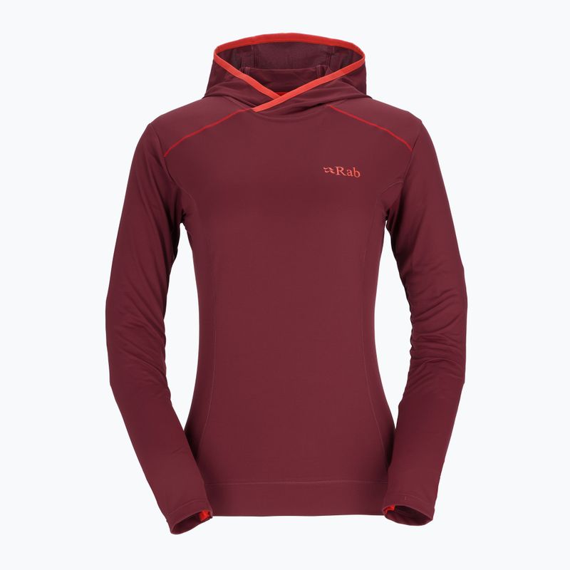Dámská trekingová bunda Rab Force Hoody deep heather 5