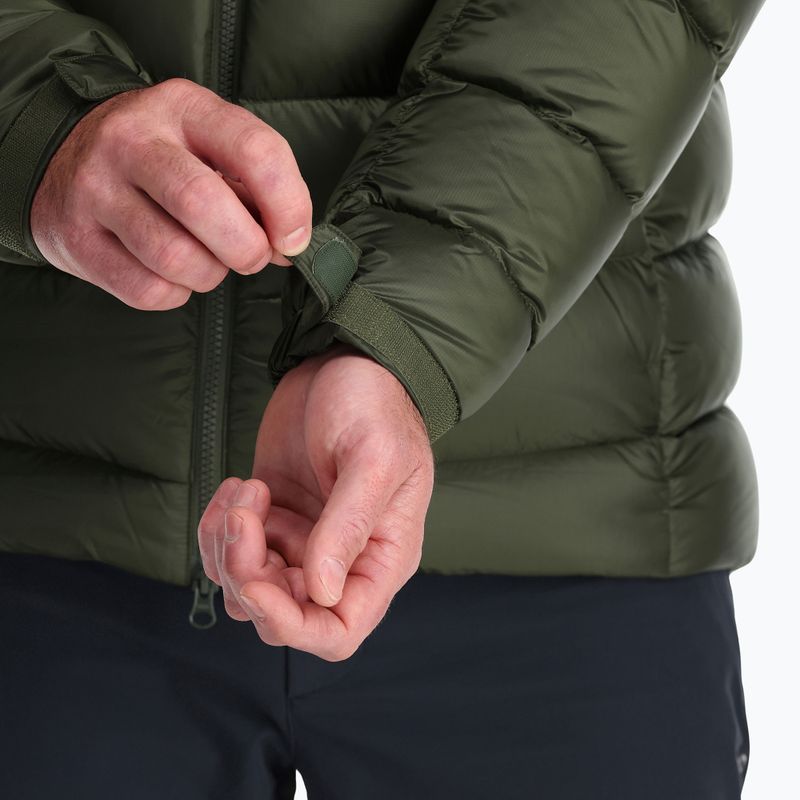 Pánská péřová bunda Rab Axion Pro zelená QDE-64-ARM-SML 7
