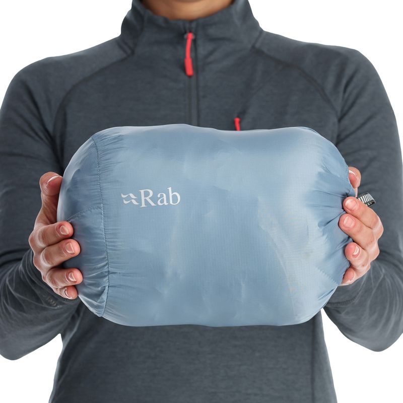 Dámská péřová bunda Rab Axion Pro modrá QDE-65-ORB-08 8