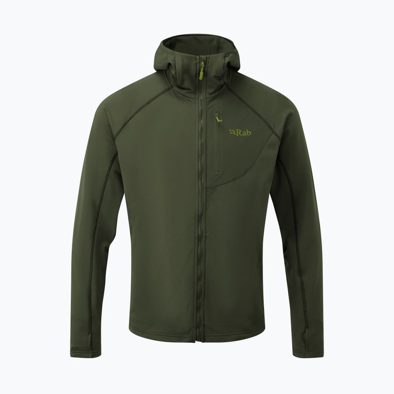 Pánská mikina Rab Superflux Hoody army QFE-89 2