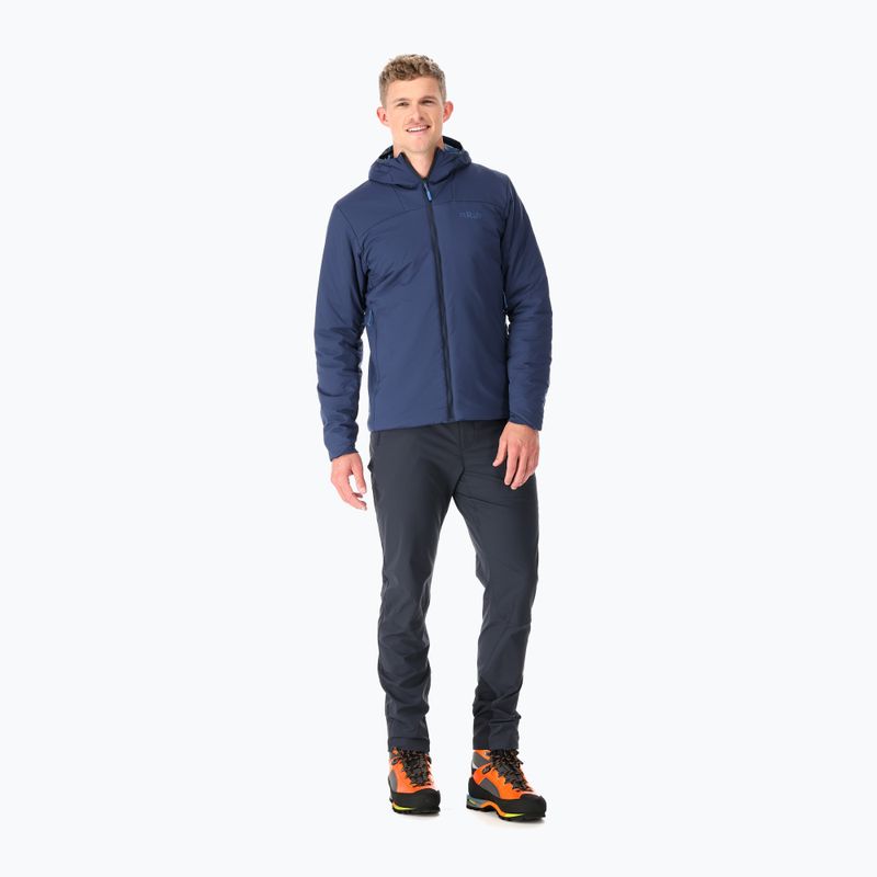 Pánská péřová bunda Rab Xenair Alpine Light navy blue QIP-01 3