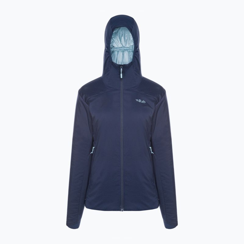 Dámská péřová bunda Rab Xenair Alpine Light navy blue QIP-02