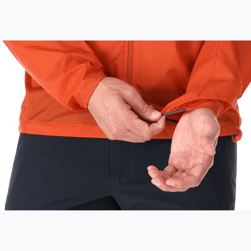 Pánská větrovka Rab Vital Hoody firecracker 6