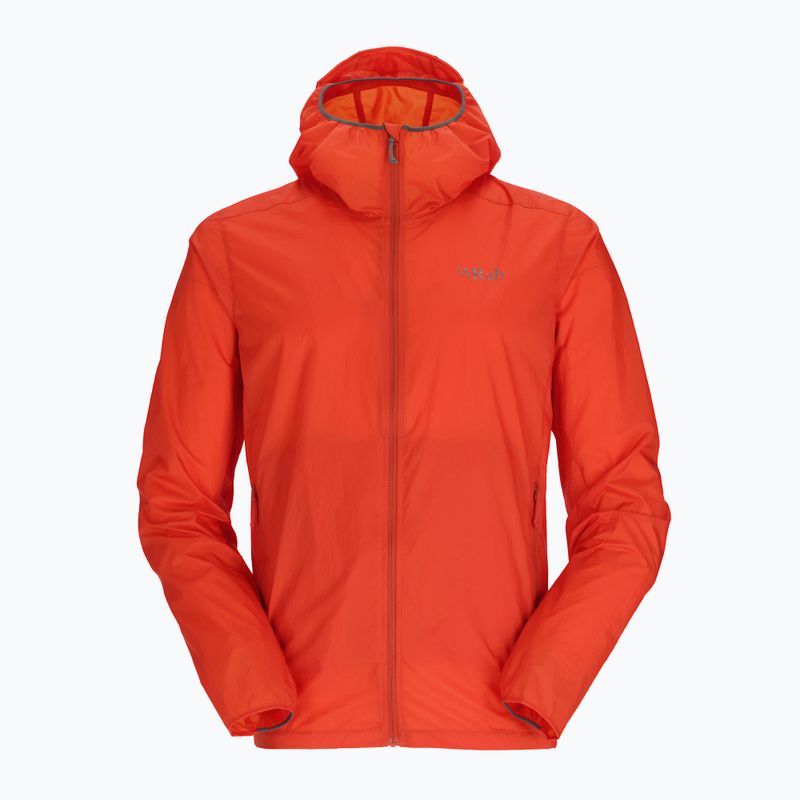 Pánská větrovka Rab Vital Hoody firecracker 7