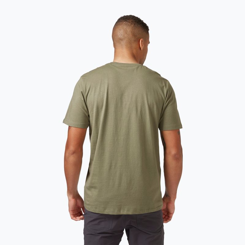 Pánské tričko Rab Stance Logo light khaki 3