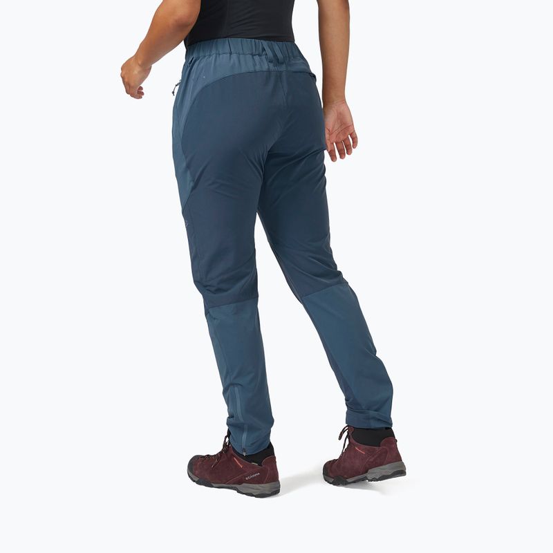 Dámské softshellové kalhoty Rab Torque Mountain orion blue/blue night 2