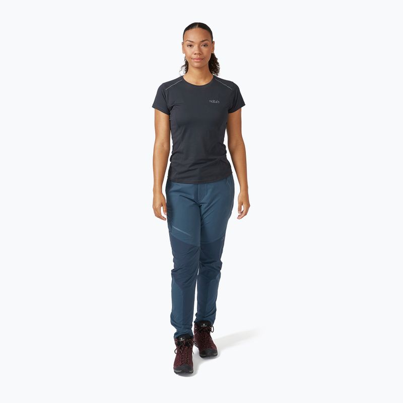 Dámské softshellové kalhoty Rab Torque Mountain orion blue/blue night 3