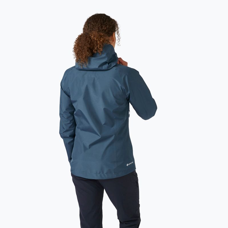 Dámská nepromokavá bunda Rab Namche Paclite modrý QWH-60 2