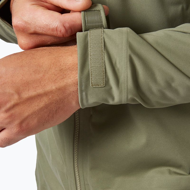 Pánská nepromokavá bunda Rab Kinetic 2.0 khaki QWG-74 5