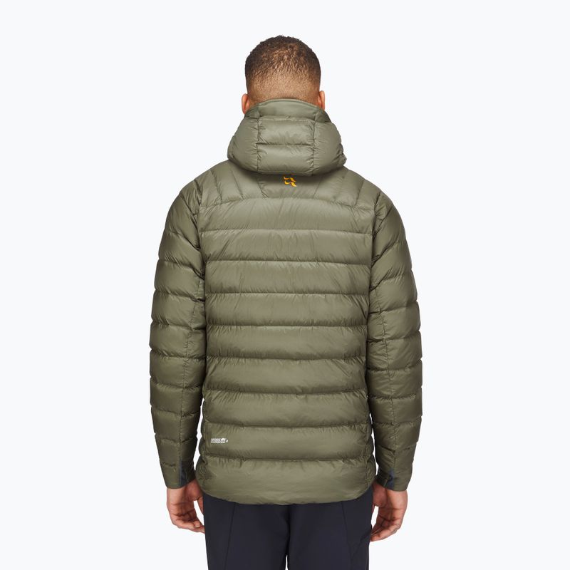 Pánská péřová bunda Rab Electron Pro light khaki 3