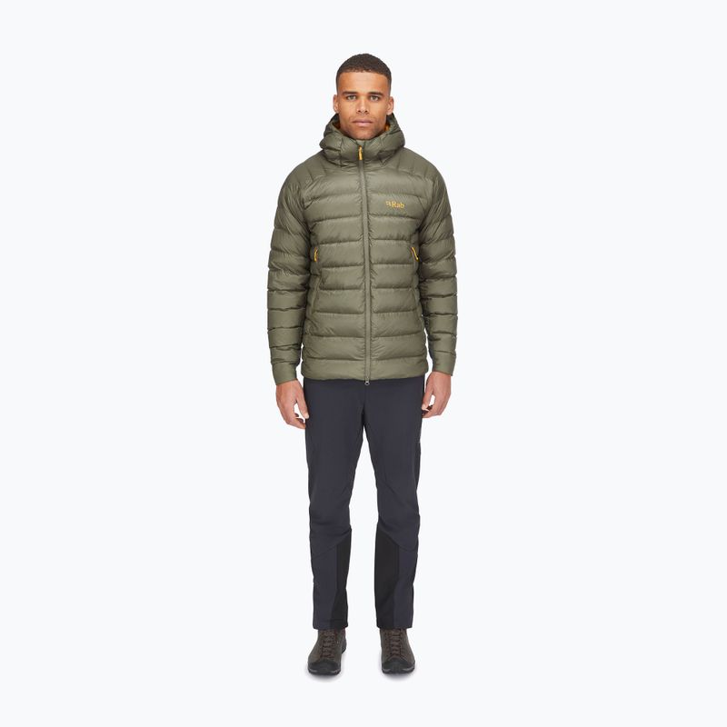 Pánská péřová bunda Rab Electron Pro light khaki 4