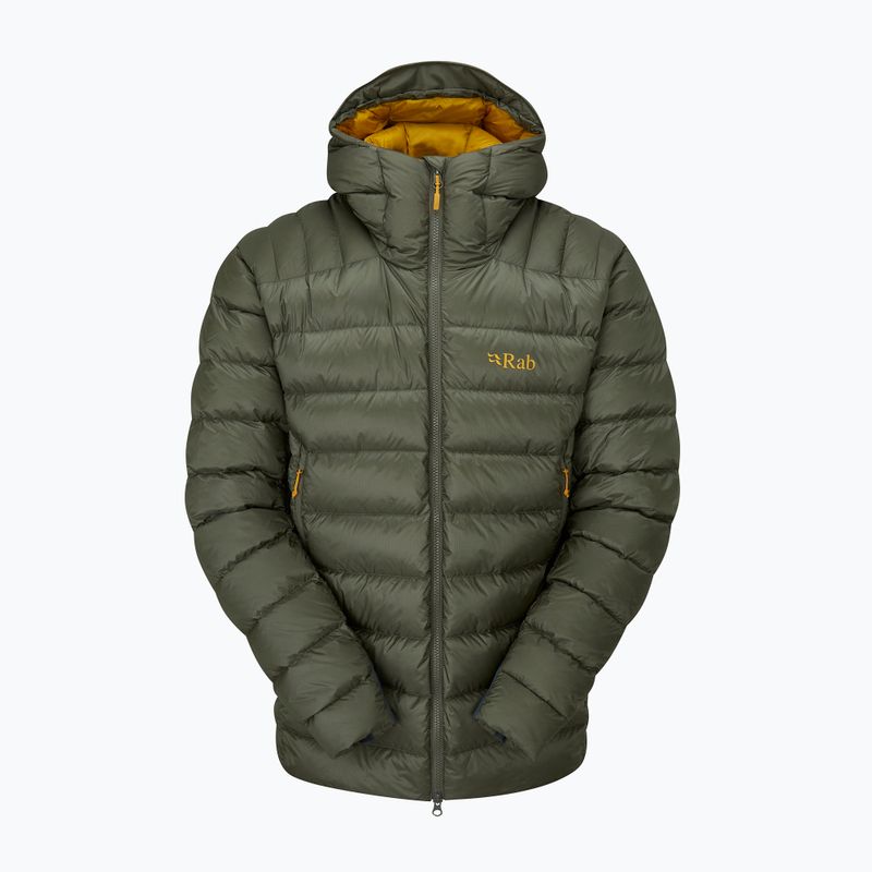 Pánská péřová bunda Rab Electron Pro light khaki 5