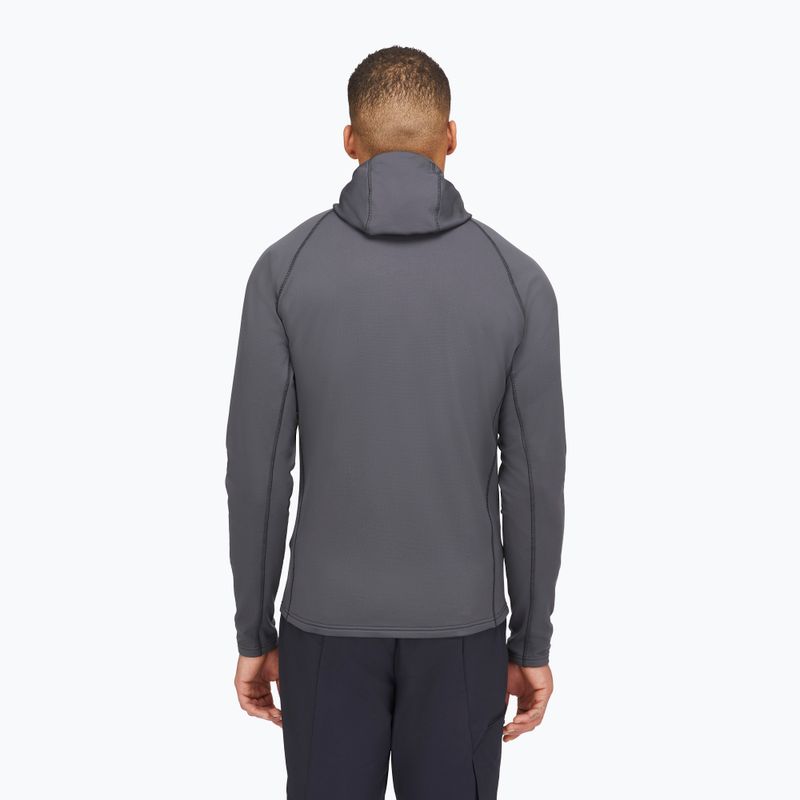 Pánská mikina Rab Superflux Hoody graphene/firecracker 3