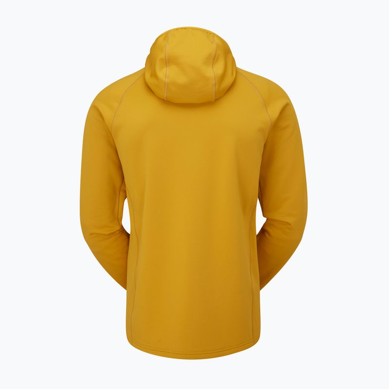 Pánská trekingová mikina Rab Superflux Hoody sahara 7