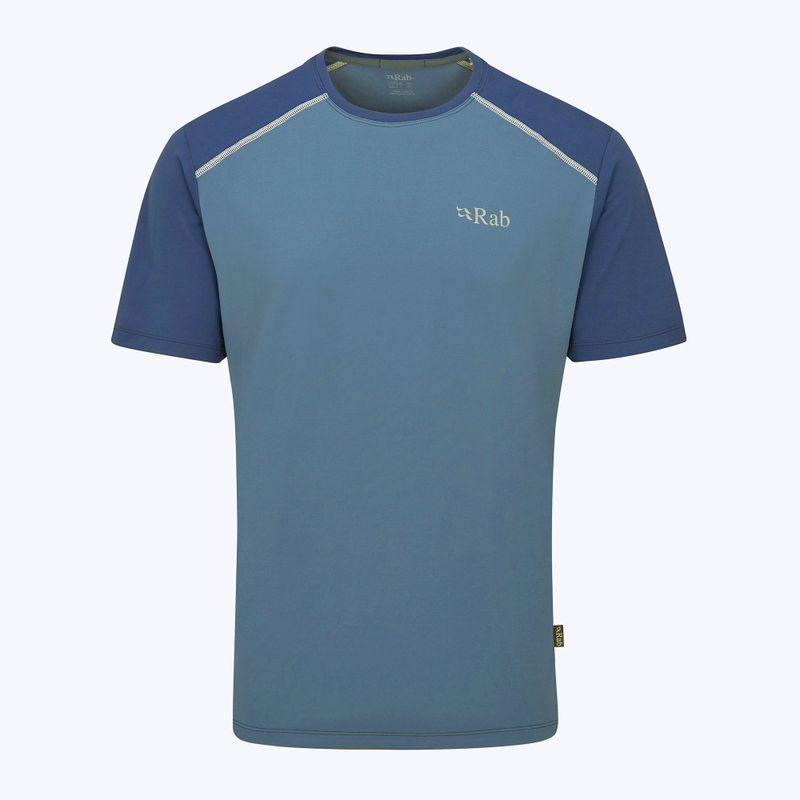 Pánské tričko Rab Force orion blue/tempest blue 4