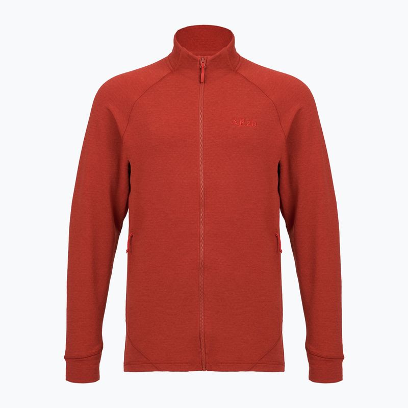 Pánská mikina Rab Nexus tuscan red