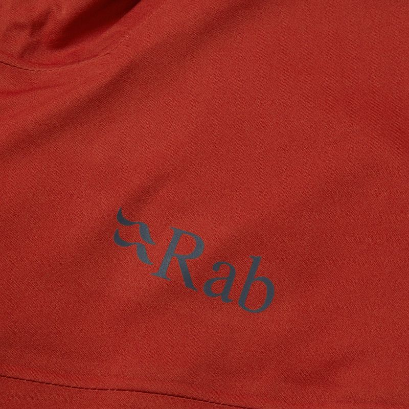 Pánská nepromokavá bunda Rab Kinetic 2.0 Tuscan Red 6