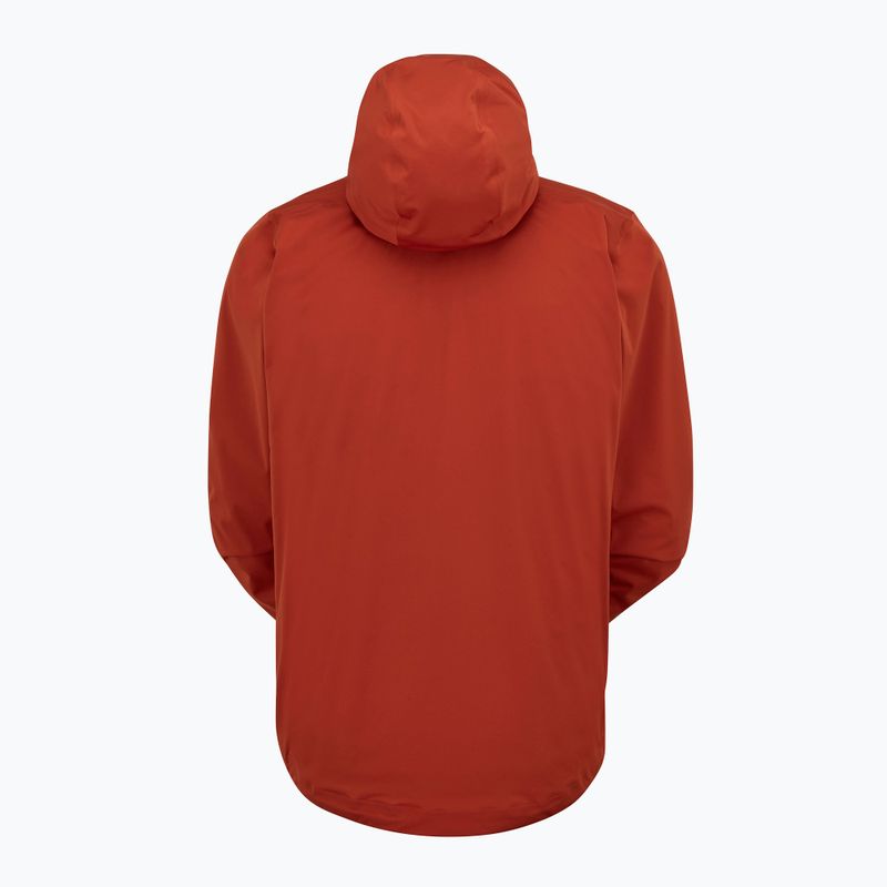 Pánská nepromokavá bunda Rab Kinetic 2.0 Tuscan Red 11