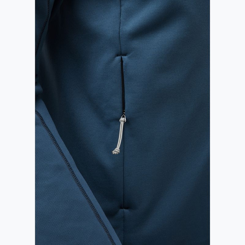 Pánská trekingová mikina  Rab Superflux Hoody tempest blue 8