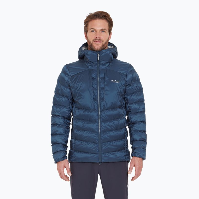 Pánská bunda Rab Cirrus Ultra Hoody tempest blue