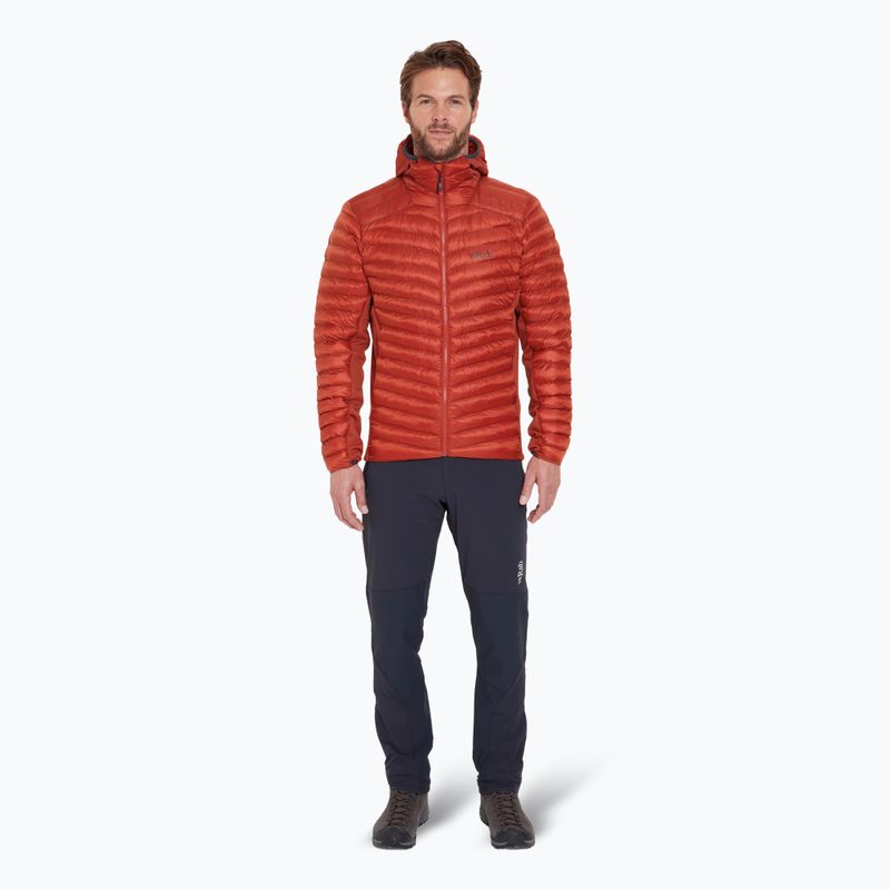 Pánská bunda  Rab Cirrus Flex Hoody tuscan red 2