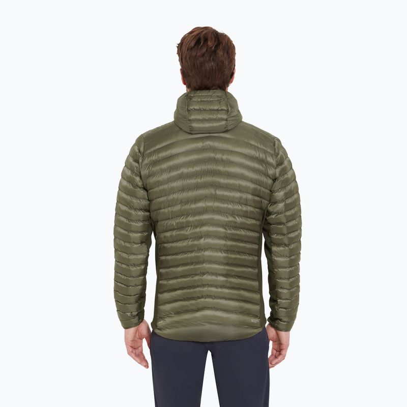 Pánská bundaRab Cirrus Flex Hoody light khaki/army down 3