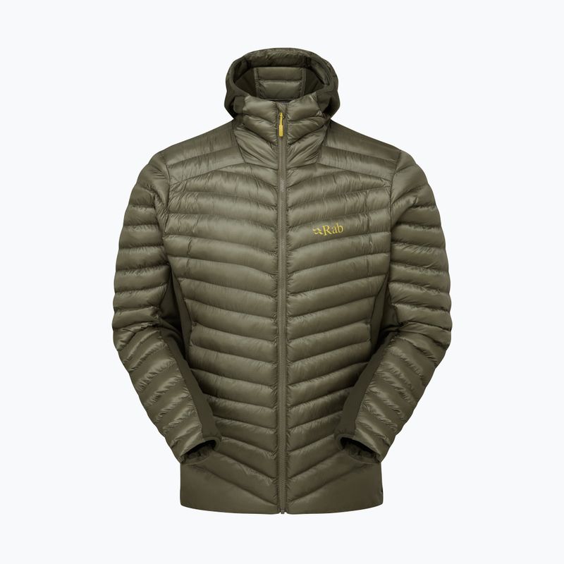 Pánská bundaRab Cirrus Flex Hoody light khaki/army down 4