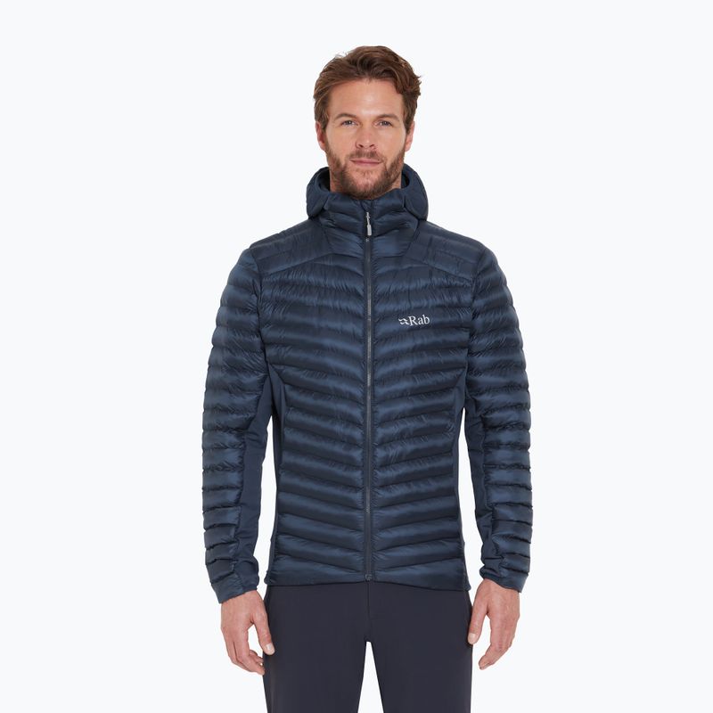 Pánská zateplená bunda Rab Cirrus Flex Hoody tempest blue
