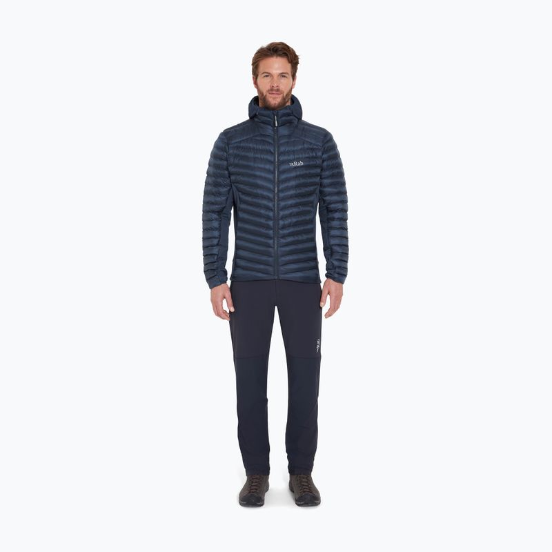 Pánská zateplená bunda Rab Cirrus Flex Hoody tempest blue 2