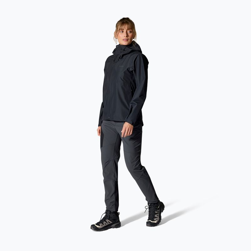 Dámská nepromokavá bunda Rab Downpour black 2