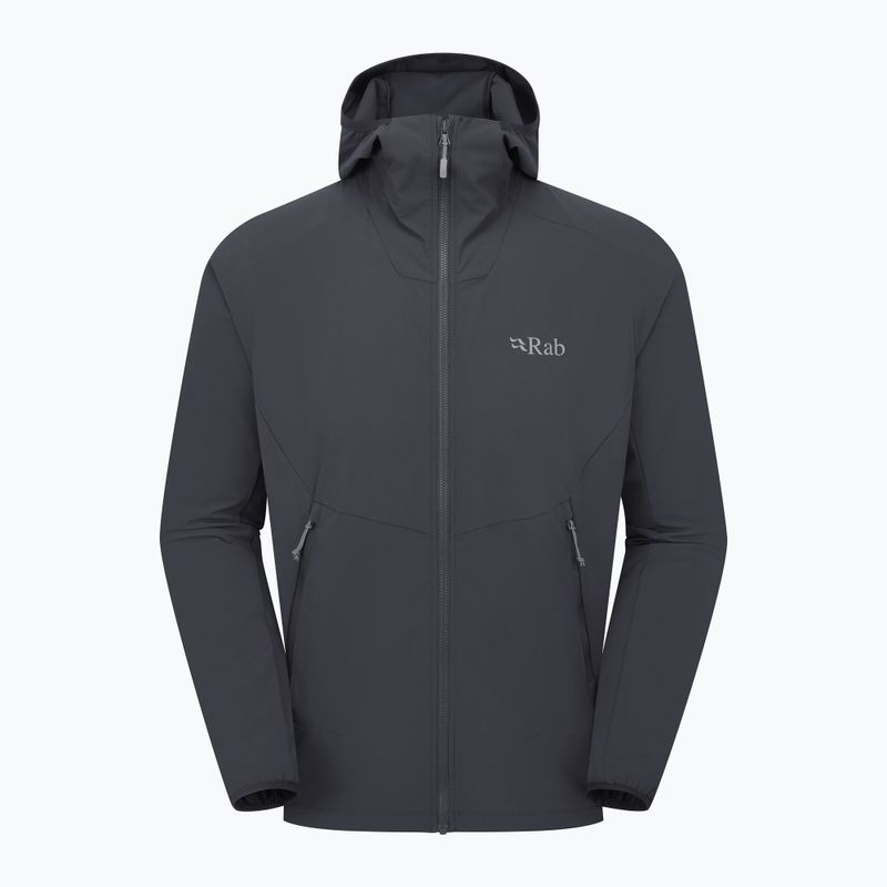 Pánská softshellová bunda Rab Borealis Hoody beluga 9