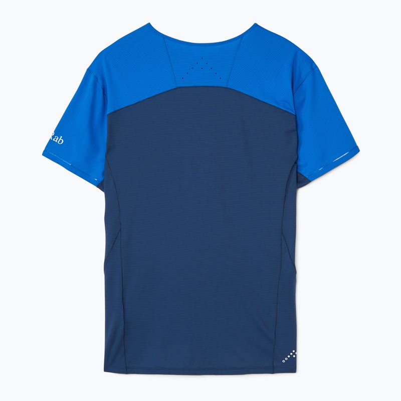 Pánské tričko Rab Sonic Ultra Tee maya blue/tempest blue 2