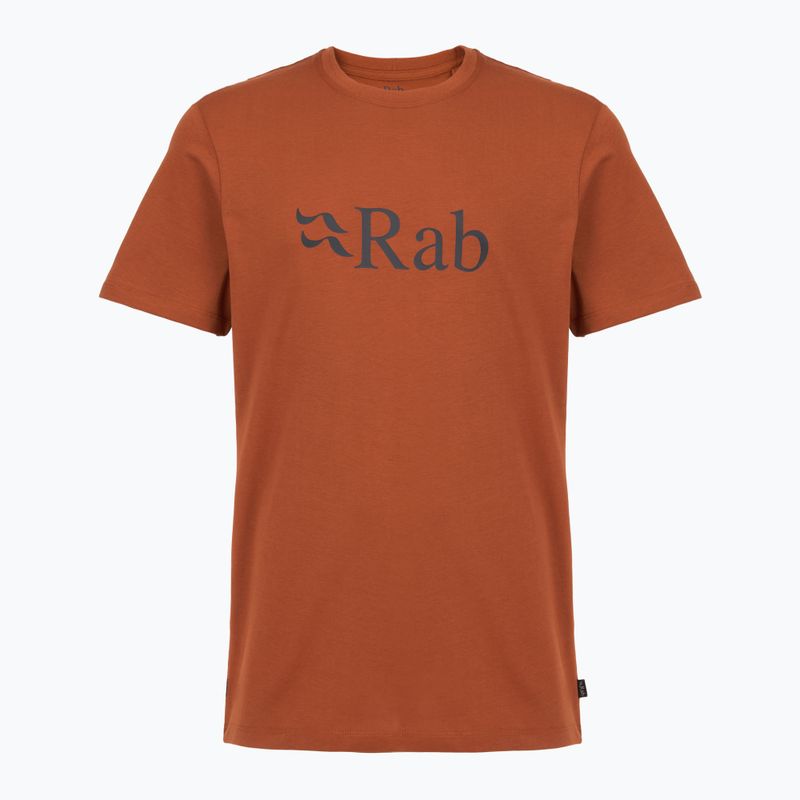 Pánské tričko Rab Stance Logo red earth