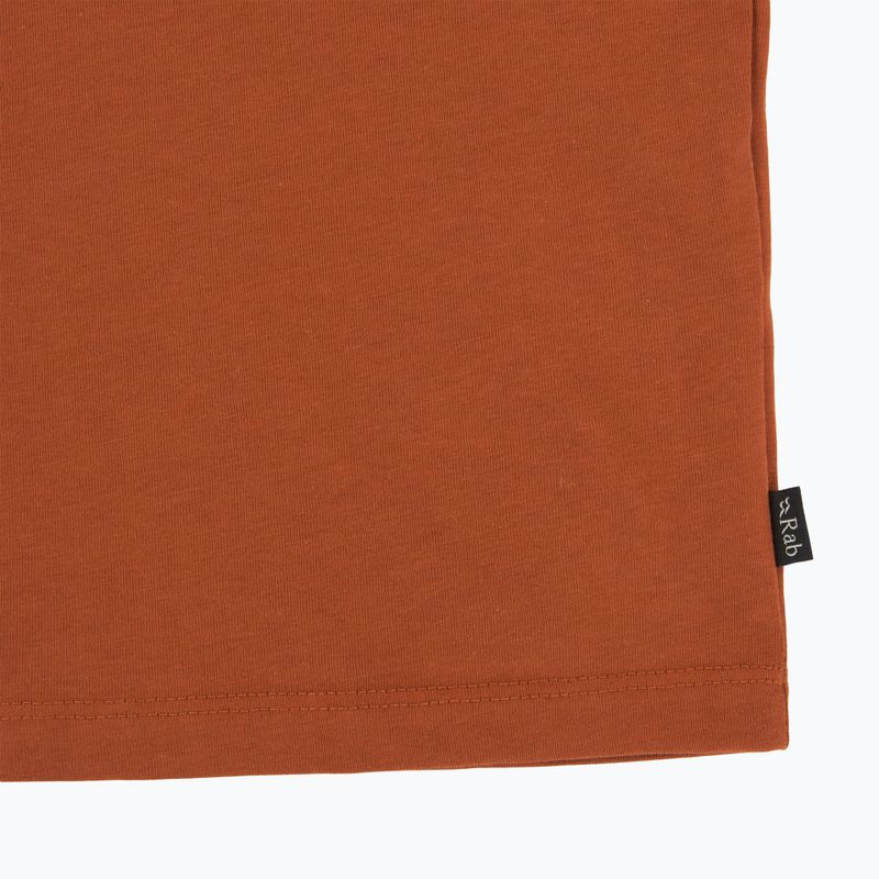 Pánské tričko Rab Stance Logo red earth 4