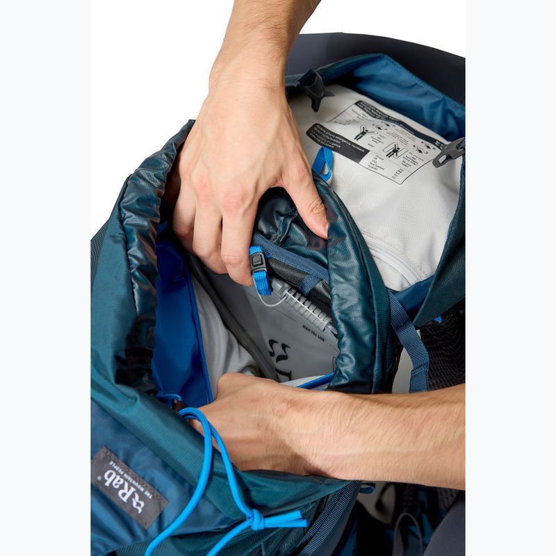 Turistický batoh Rab Exion 38 l tempest blue 13