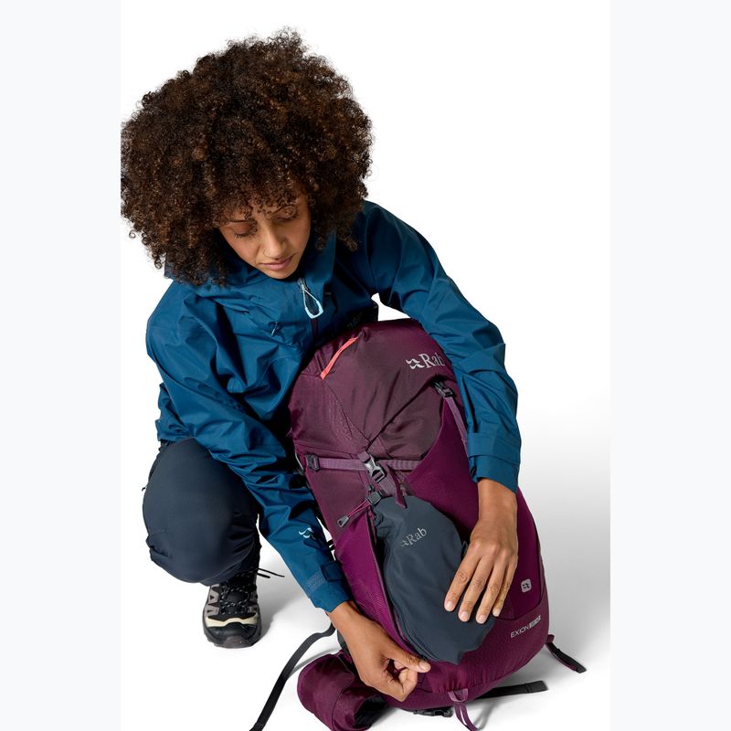 Dámský turistický batoh Rab Exion 35 l mulberry 16