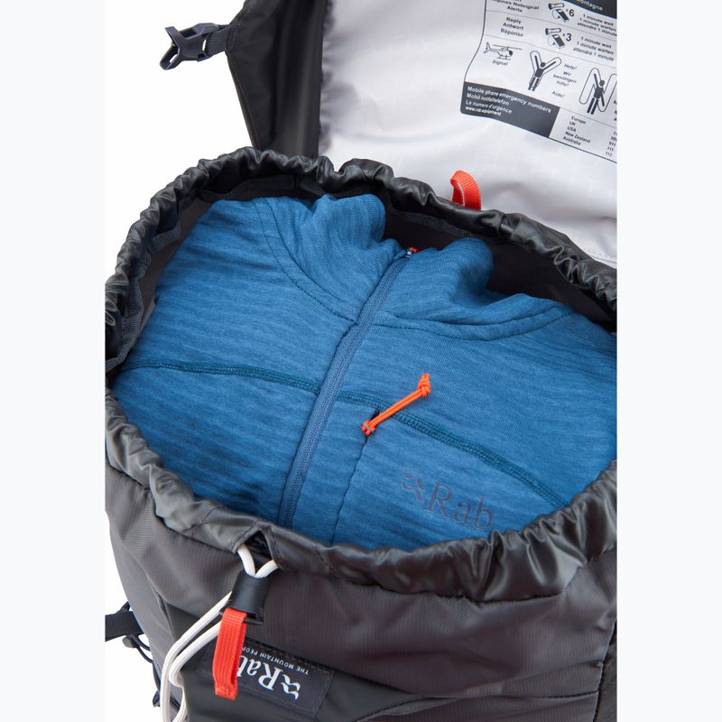 Turistický batoh Rab Exion 48 l L-XL antracit/grafen  7