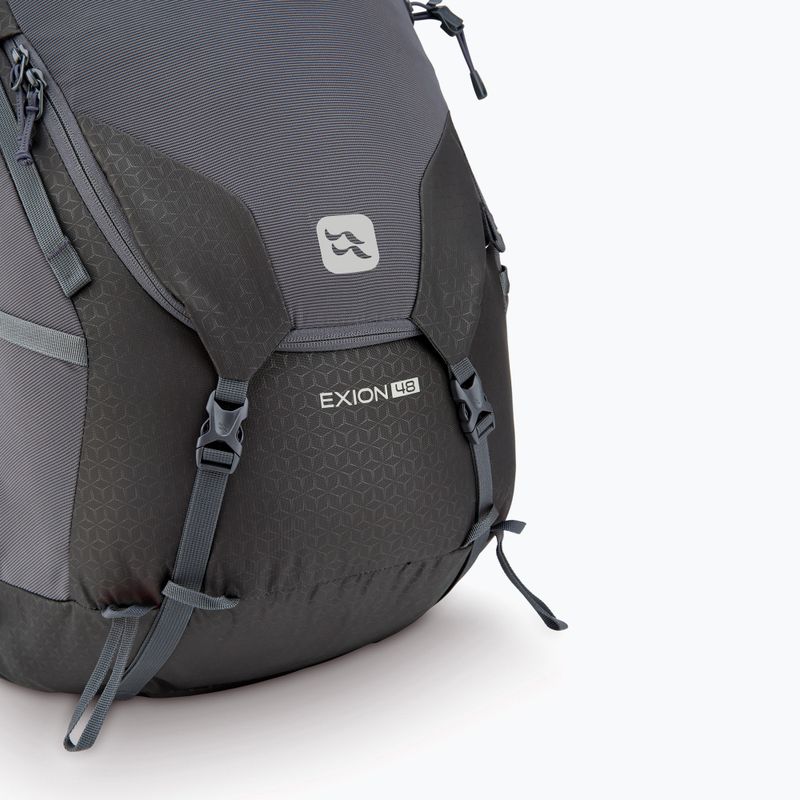 Turistický batoh Rab Exion 48 l L-XL antracit/grafen  9