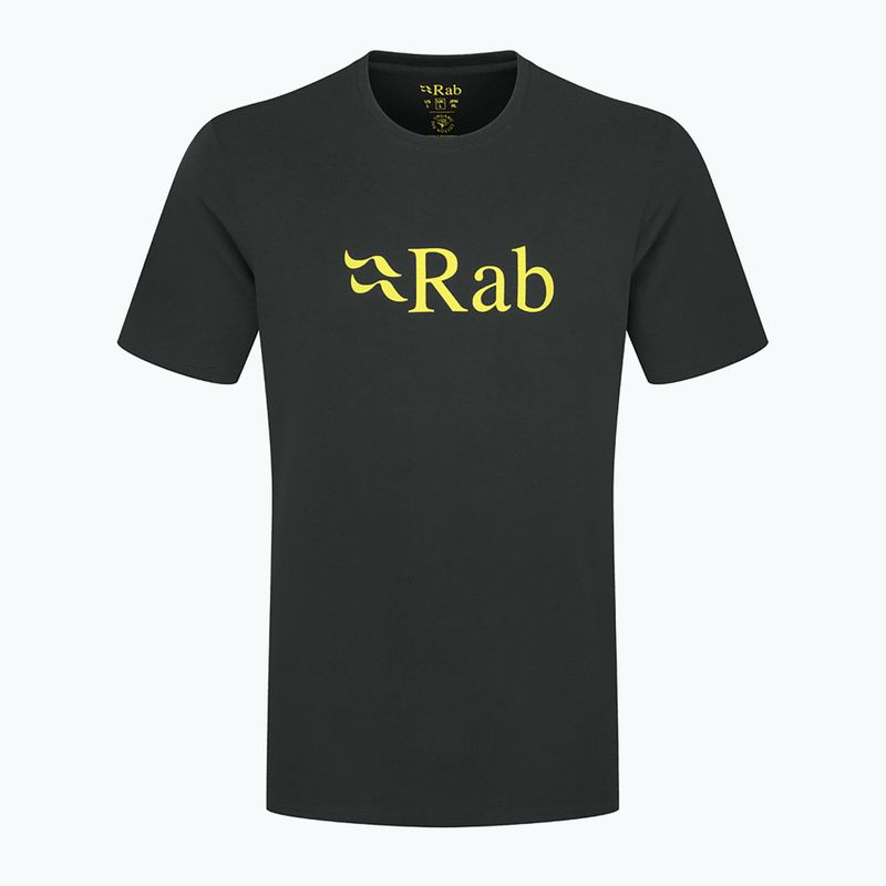 Pánské tričko Rab Stance Logo beluga/pollen