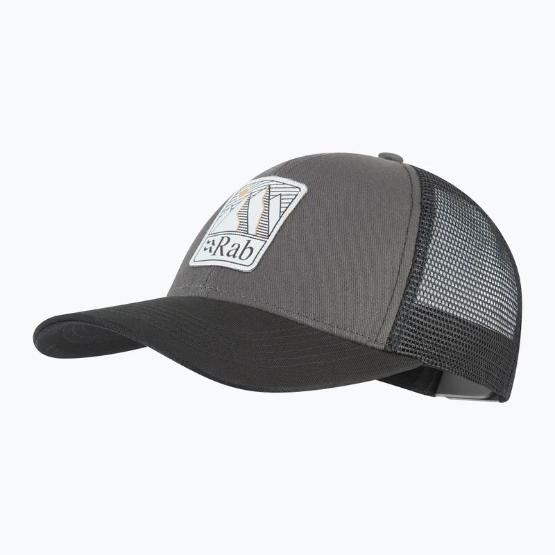 Kšiltovka Rab Dihedral Badge graphene/beluga