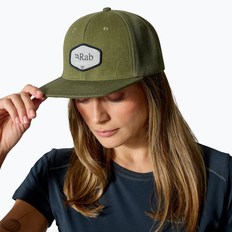 Kšiltovka Rab Axion Badge army/light khaki 4