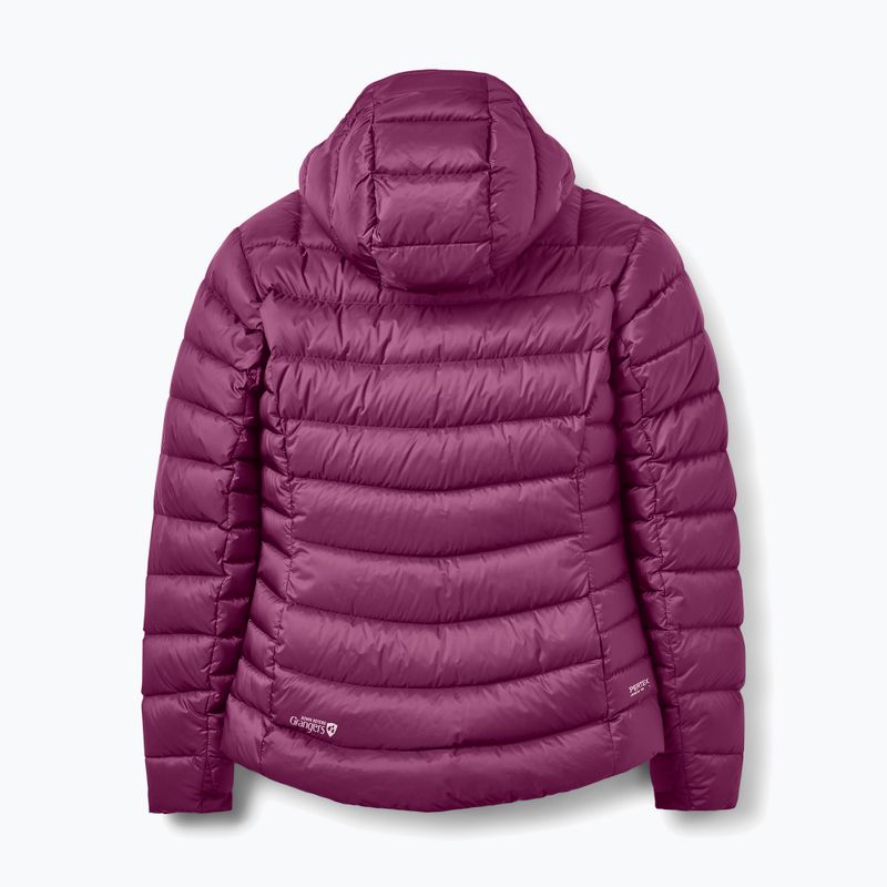 Dámská péřová bunda Rab Electron Pro Hoody mulberry 2