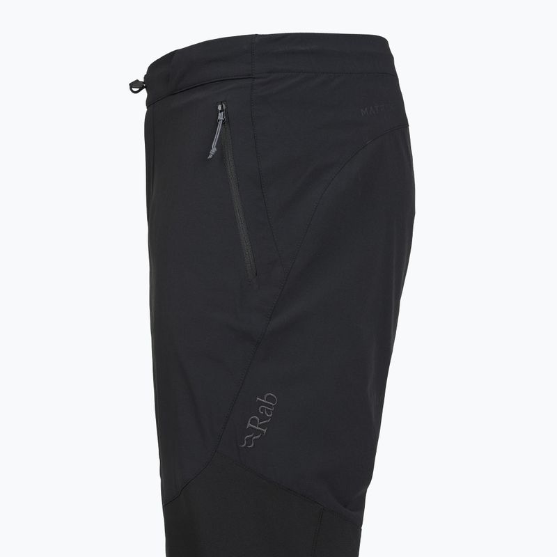 Pánské softshellové kalhoty Rab Torque black 3