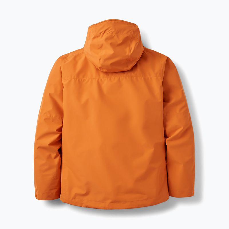 Pánská nepromokavá bunda Rab Downpour dark melba 2