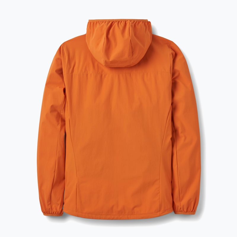 Pánská softshellová bunda Rab Borealis Hoody dark melba 2