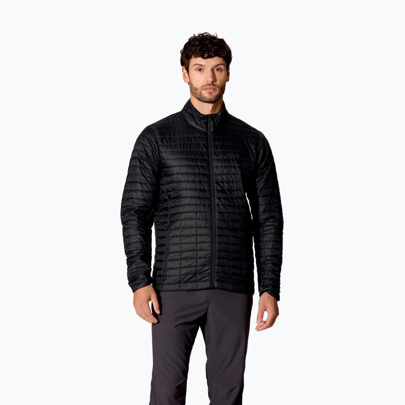 Kurtka ocieplana męska Rab Microlighter Jacket black
